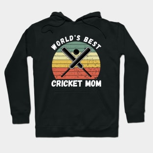 World's Best Cricket Mom Hoodie